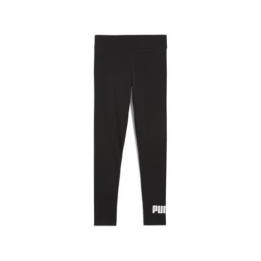 PUMA ess no. 1 logo leggings g, pantaloni tuta donna bambina, PUMA black, 