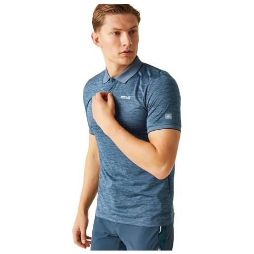 Regatta remex ii - polo da uomo a maniche corte in jersey ad asciugatura rapida