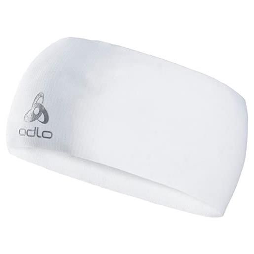 Odlo unisex fascia move light, white, taglia unica