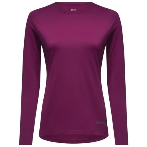 GORE WEAR t-shirt manica lunga everyday donna, viola (process purple), 36