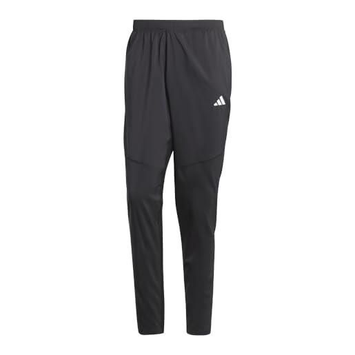 adidas uomo own the run pants, black, l