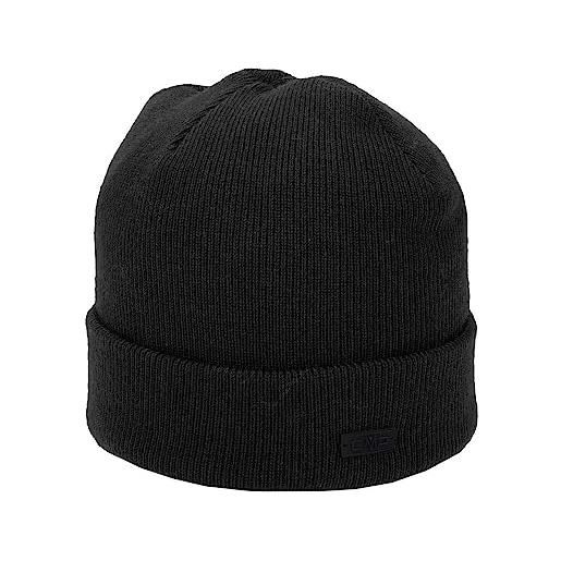 CMP - cappello lavorato a maglia da uomo, nero, u