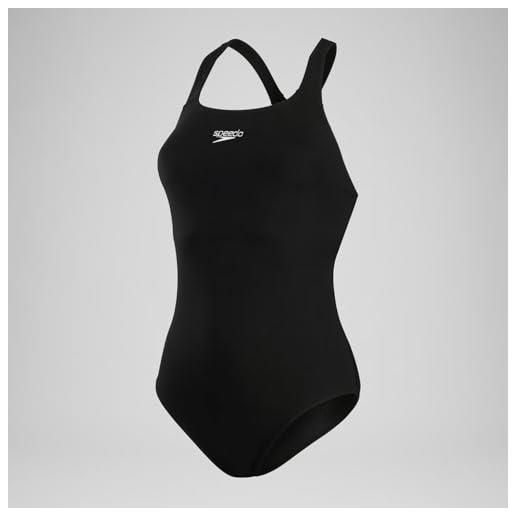 Speedo donna eco endurance+ kickback costume intero, nero, 30