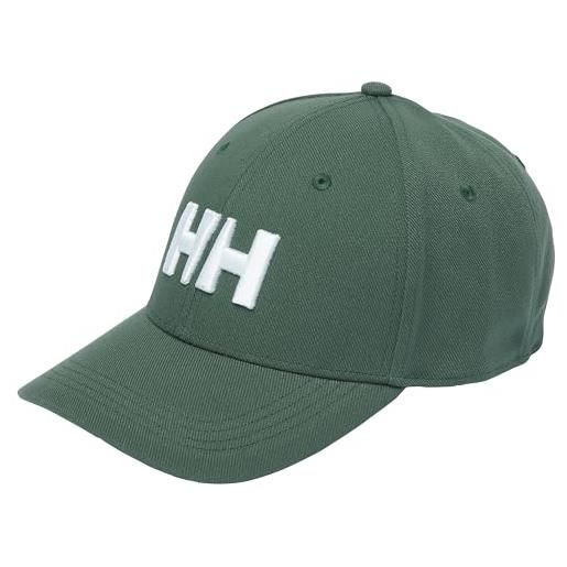 Helly Hansen helly-hansen hh brand cap cappellino da baseball, verde, etichettalia unica unisex-adulto