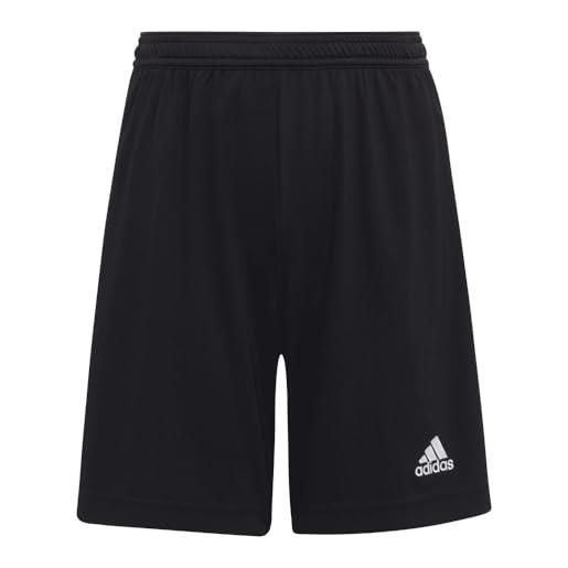 adidas unisex - bambini e ragazzi entrada 22 shorts, black, 9-10 years