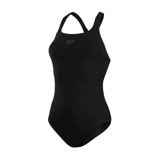 Speedo donna eco endurance+ kickback costume intero, nero, 40
