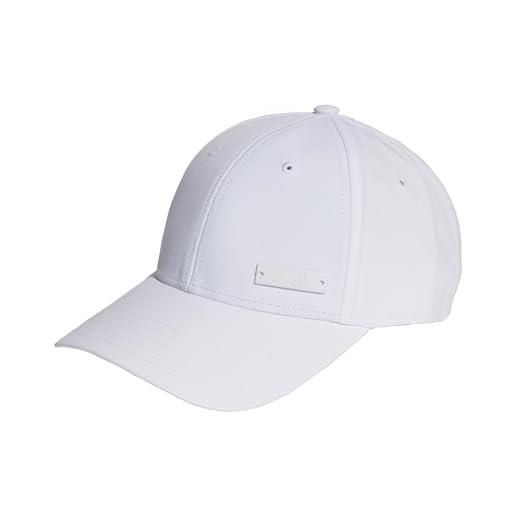 adidas unisex - adulto metal badge lightweight baseball cap, white, xs