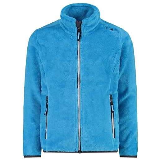 CMP - giacca in pile highloft da bambini, turchese, 104
