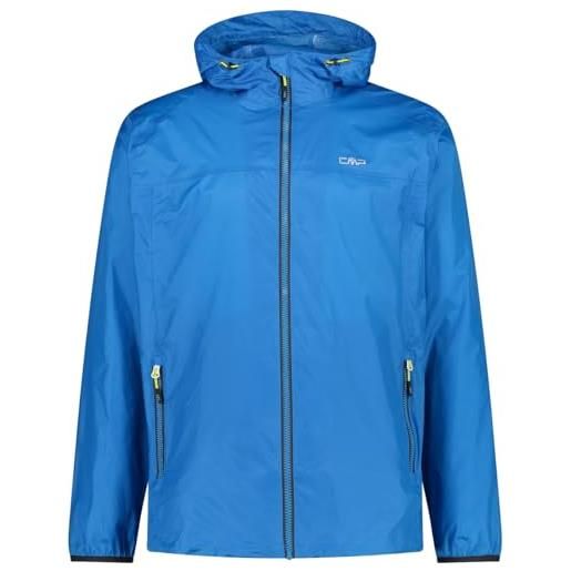 CMP giacca pioggia in poliestere antistrappo da uomo, cyano, xxl