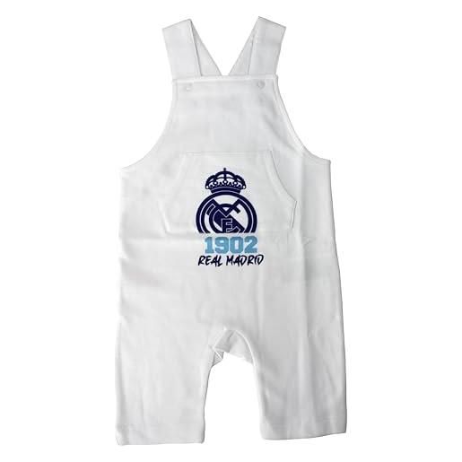 Real Madrid nº4 canotta senza maniche per neonati e bambini piccoli, bianca -taglia 2