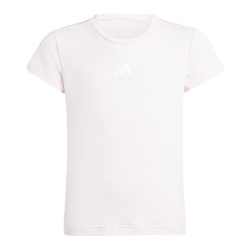 adidas all sports favorite t-shirt, t-shirt bambina, clear pink/white, 