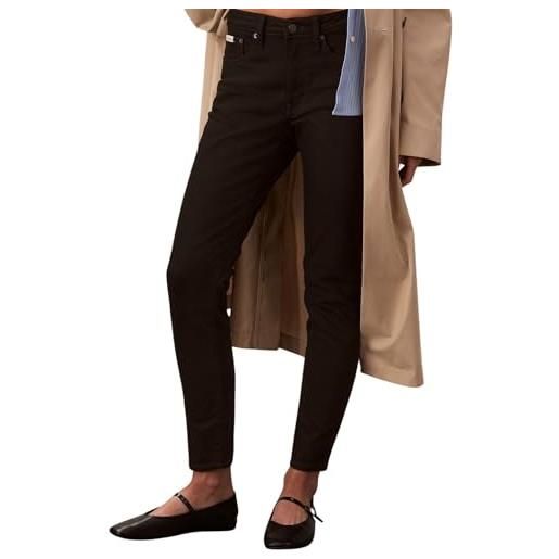 Calvin Klein donna jeans skinny classic black vita media, nero (ck classic black), 26w/32l