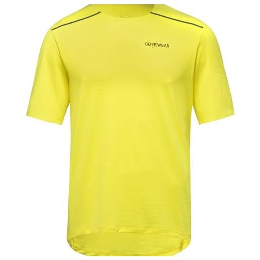 GORE WEAR gorewear contest 2.0 maglia uomo, washed neon yellow, s