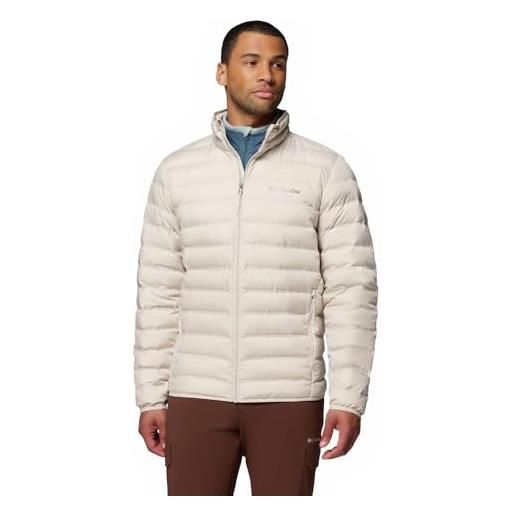 Columbia lake 22 ii down jacket, tessuto resistente e impermeabile, calore con potere di riempimento 650, design termosaldato, bordo robusto, tasche con cerniera di sicurezza - da uomo