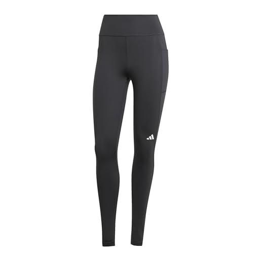 adidas donna own the run winter full length leggings, black, xxs