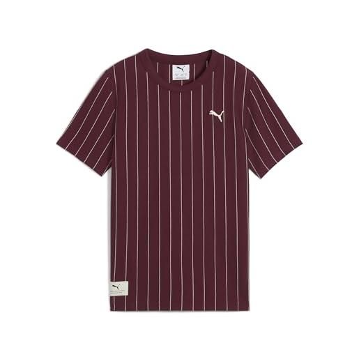 PUMA maglietta a righe da ragazzo class b (confezione da 1)