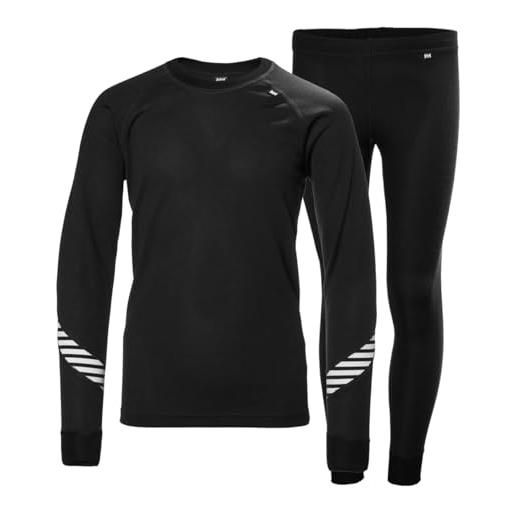 Helly Hansen junior unisexe jr hh lifa set, noir, 12