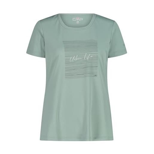 CMP - t-shirt da donna, jade, 40