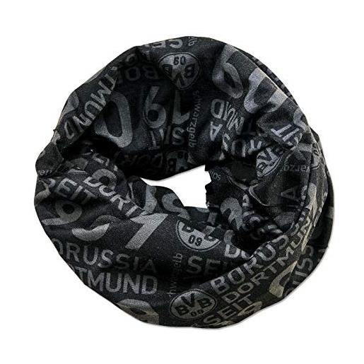 Dortmund borussia Dortmund, panno multifunzionale, nero-giallo, 