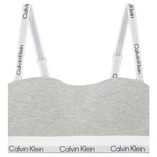 Calvin Klein donna bralette lightly lined a fascia, bianco (white), xs