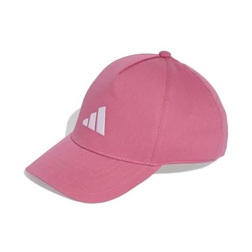 adidas unisex - bambini kids cap, pink fusion/white, l