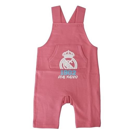 Real Madrid overall pink n. 6 canottiera senza maniche per neonati e bambini (confezione da 1)