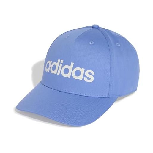adidas unisex - adulto daily cap, blue fusion/white, s