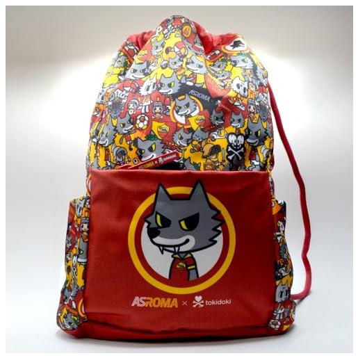 AS Roma sacca scuola asroma - gym sack asroma mascotte tokidoki romolo - roma