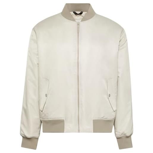 Calvin Klein uomo bomber hero con zip, avorio (island fossil), xl