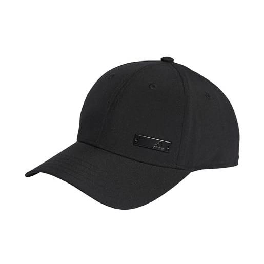adidas unisex - adulto metal badge lightweight baseball cap, black, xxs