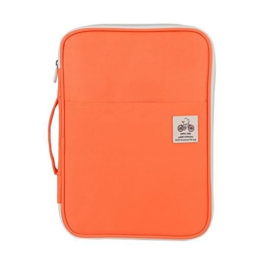 Tiiyee borsa per tablet e portatile, laptop cartella premium valigetta notebook borsetta portatili impermeabile computer tasche portadocumenti a4 di cerniera adatto viaggi affari scuola uomini donne
