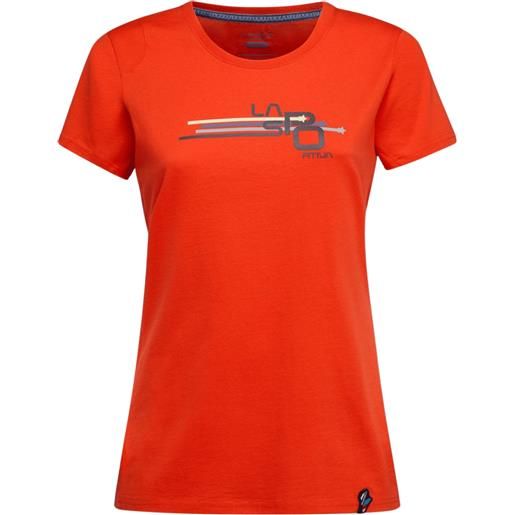 LA SPORTIVA stripe cube t-shirt w arrampicata donna