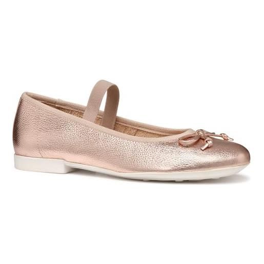 Geox jr plie' d - ballerina bambina, old rose, 