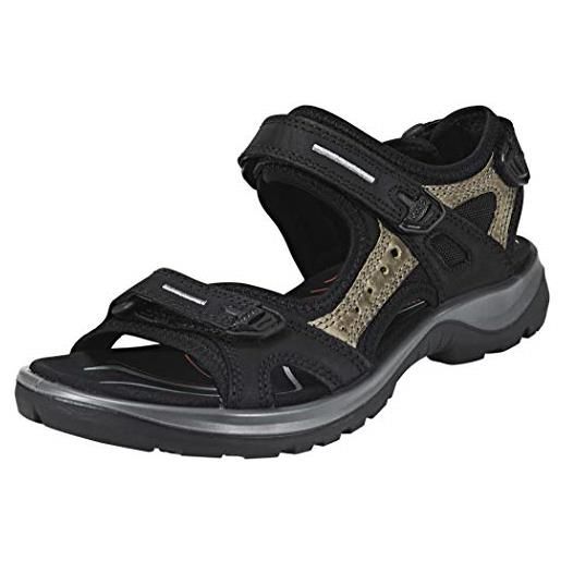 ECCO offroad, sandali donna, black mole black, 37 eu