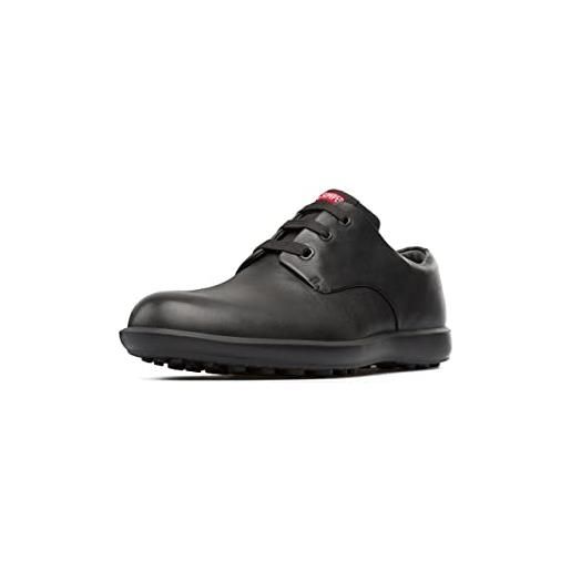 Camper atom work 18637, scarpe stringate derby uomo, nero 035, 42 eu