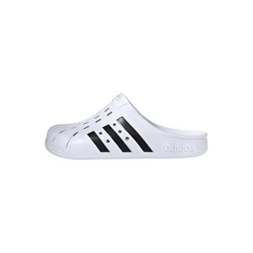 adidas adilette clog - infradito , ftwbla/negbás/ftwbla, 