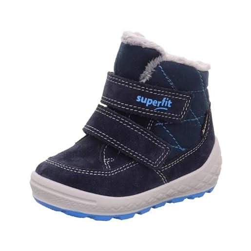 Superfit groovy, stivali da neve bambini e ragazzi, blu turchese 8000, 23 eu