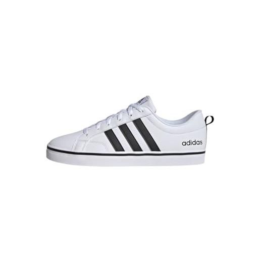 adidas unisex - adulto vs pace 2.0 shoes, cloud white core black cloud white, 42 2/3 eu