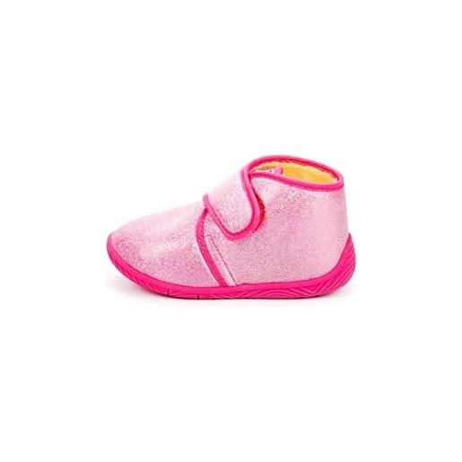 Chicco, pantofola casa e asilo (1) bambine e ragazze, fuxia 1, 21 eu