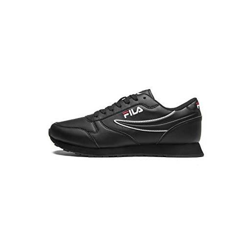 Fila orbit low, scarpe da ginnastica basse uomo, nero, 41 eu