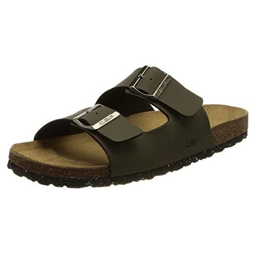 CMP eco thalitha slipper, sandali a ciabatta uomo, torba, 42 eu