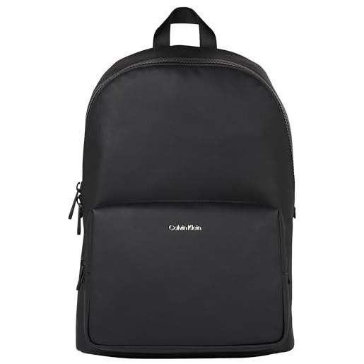 Calvin Klein ck must campus bp k50k511220, uomo, nero (ck black pique), os