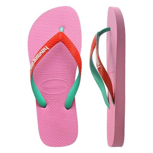 Havaianas top mix (mini me), infradito unisex - bambini e ragazzi, pink lemonade, 23/24 eu