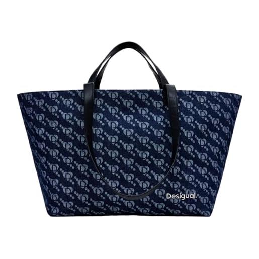 Desigual arco cahuil shopping bag m denim dark blue