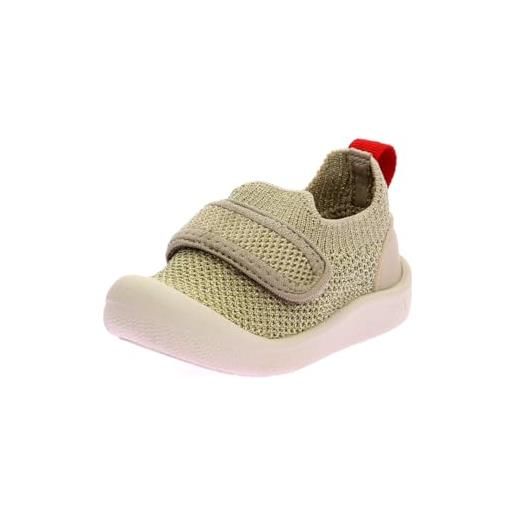 Kickers kitoukro, pantofole unisex-bambini, beige champagne, 22 eu
