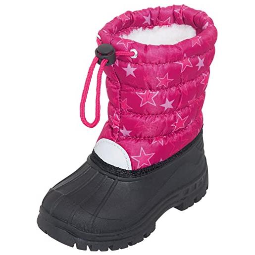 Playshoes winter-bootie, stivali da neve unisex - bambini e ragazzi, traffico, 30/31 eu