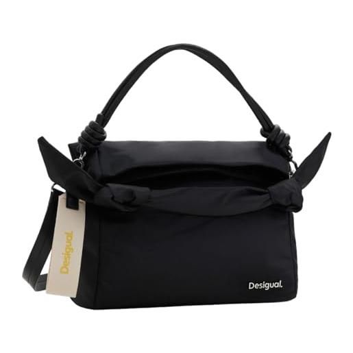 Desigual, accessories nylon hand bag donna, nero