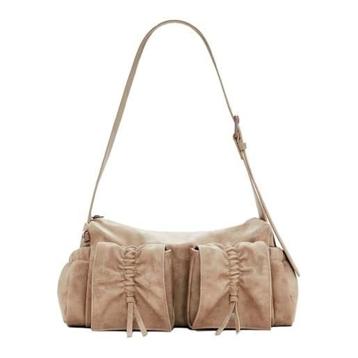 Desigual modus habana long hand bag white