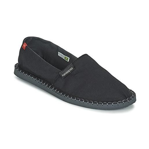 Havaianas origine iii, espadrille unisex - adulto, nero, 35 eu