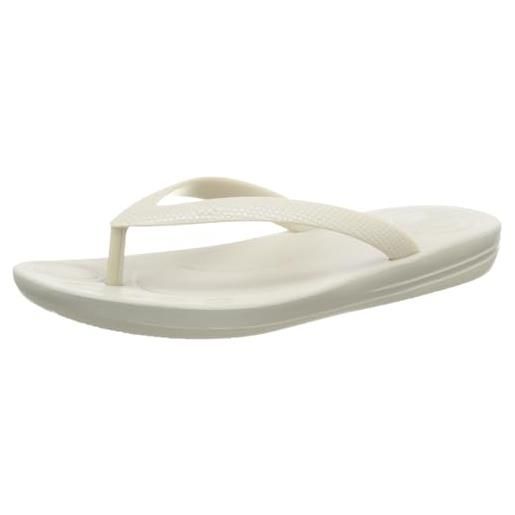 Fitflop infradito iqushion per bambini perlato, argento, 34.5 eu